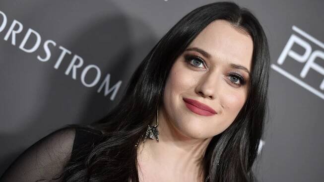 Kat Dennings Uses Excess Face Cream on the Ends of Hair