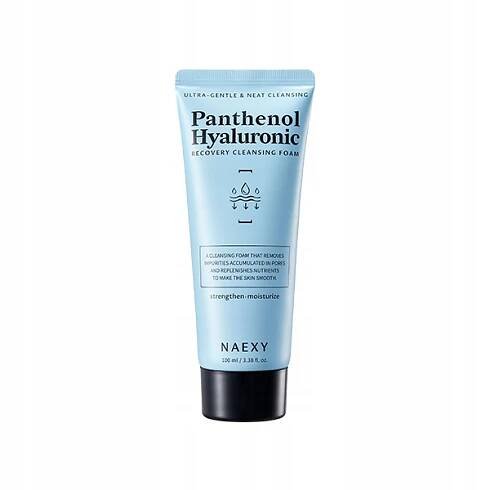 Korejská pěna na mytí obličeje Naexy Panthenol Hyaluronic 100 ml.