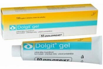 DOLGIT 50mg/g gel 150g (Léky na bolest zad a zdravotnické prostředky)