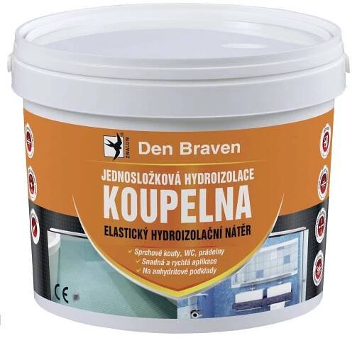 Den Braven Jednosložková hydroizolace DEBBEX KOUPELNA 5 kg