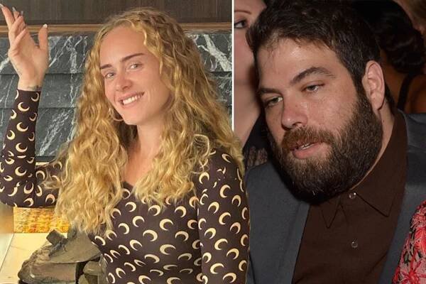 Adele and ex-husband Simon Konecki