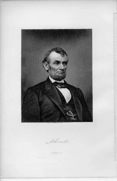 Abraham Lincoln Steel Engraving  - http://abrahamlincoln.us/