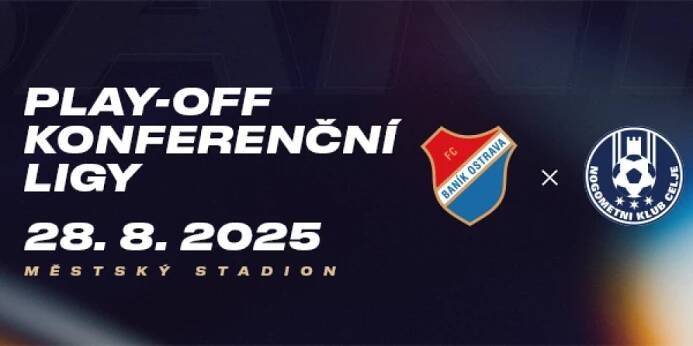 FC Baník Ostrava x NK Celje / 28.08.2025 | TicketLIVE - Naživo je to nejlepší 