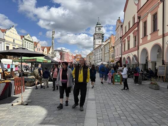 Velikonoční trhy zaplnily Třeboň. Návštěvníci mohli ochutnat i tajný elixír