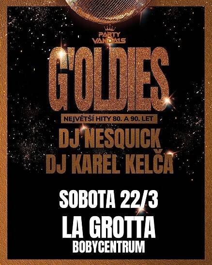 G'oldies hity 80. - 90. let w/ Dj Nesquick & Dj Kelča - Po Česku