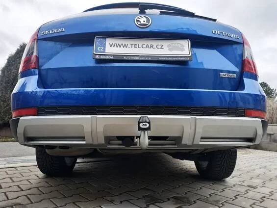 Montáž tažného zařízení Škoda Octavia III Scout - Praha 5