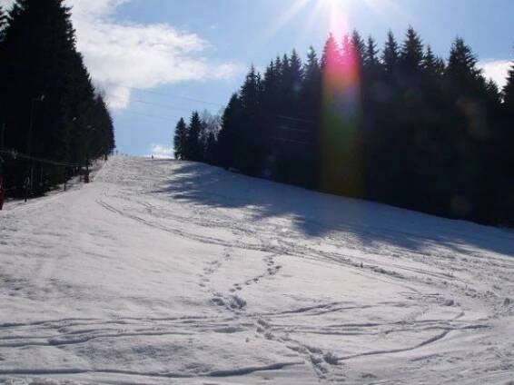 Ski areál Kačenčina sjezdovka - Olešnice v O.h. - informace a mapa