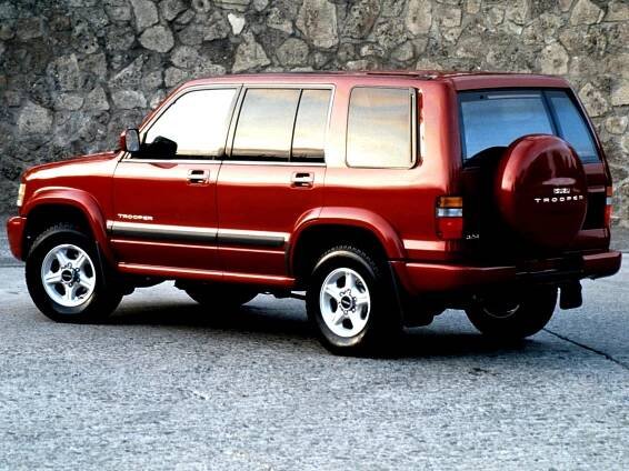 Isuzu Trooper 5 Doors automobil a modelové roky