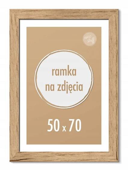RÁMEČEK 50x70 cm na fotografie plakáty puzzle rámečky