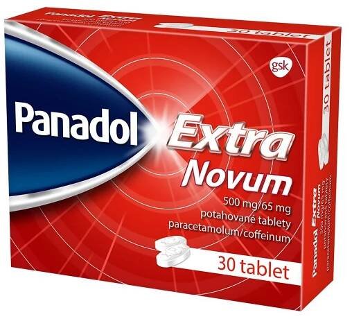 Panadol Extra Novum tablety 30ks - srovnání cen | Leano.cz