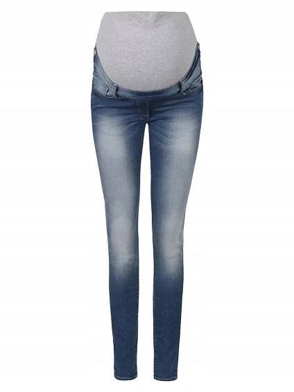 Dámské kalhoty těhotenské džíny modré Bellybutton Maternity, vel. 36