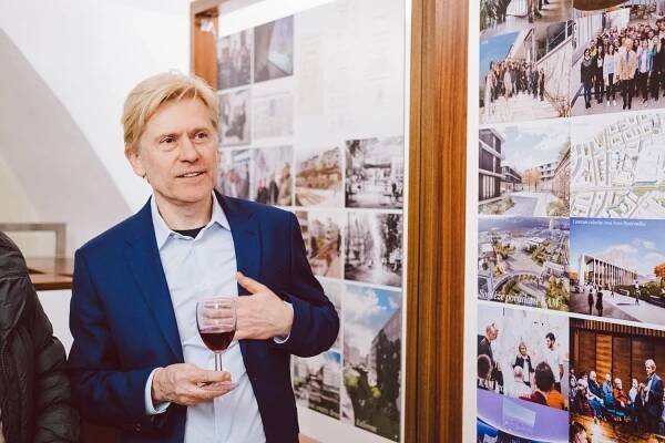 Vernisáž výstavy Michal Sedláček, architekt – nástup do třetí třetiny 14/11/2019 | KAM Brno 