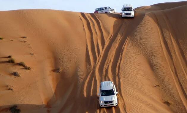 Omán - Dune bashing