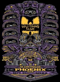 Wu Tang Clan Phoenix September 29, 2022 Print