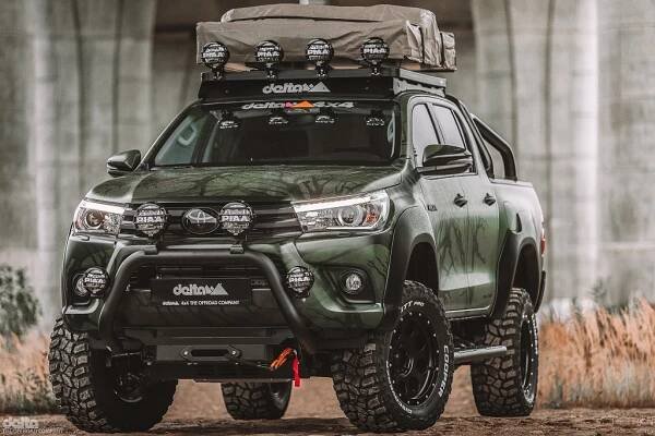 Toyota HILUX od delta4x4. Kvalitní homologované úpravy.