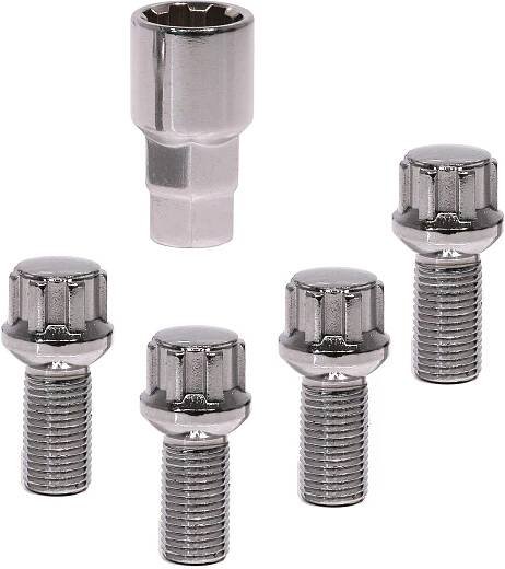 Carpoint Pojistné šrouby kol M14x1,5mm Conical