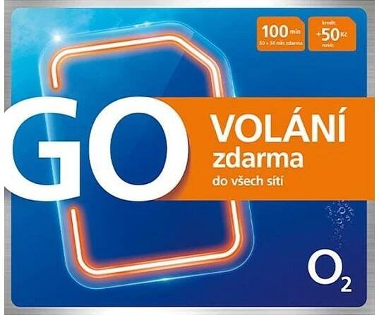 GO DATA zdarma kredit 50,-Kč