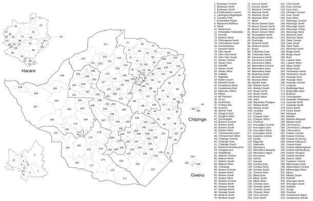 List of parliamentary constituencies of Zimbabwe - Wikipedia