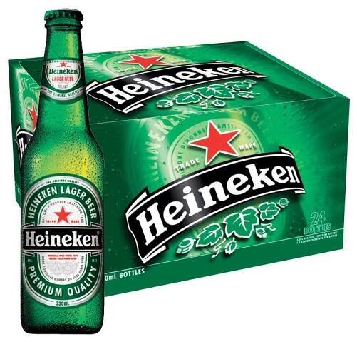 Heineken (24 x 0.33 l lahvové) - Bohemia Beer Commerce