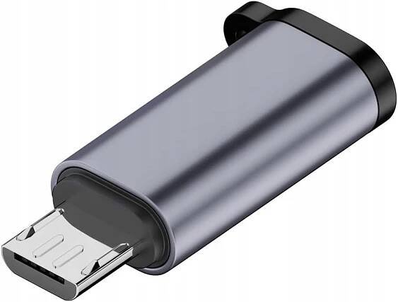 ADAPTÉR KABELU USB-C NA MICRO USB RYCHLÉ NABÍJENÍ 18W 480Mb za 46.00CZK - Allegro