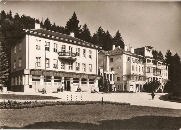 Luhačovice - Pohlednice místopis