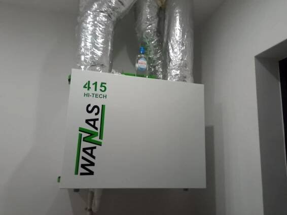 4heat: exkluzivní zastoupení rekuperace WANAS | 4heat vytápění hal