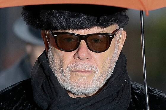Muzikant Gary Glitter, vlastním jménem Paul Gadd v roce 2015