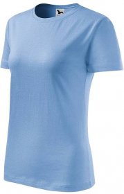 MALFINI® Dámské tričko Classic New nižší gramáže 133 - nebesky modrá z kolekce MALFINI