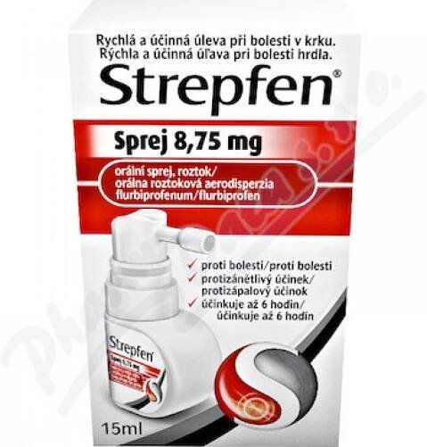 STREPFEN SPREJ MED A CITRON ORP 8,75MG ORM SPR SOL 1X15ML