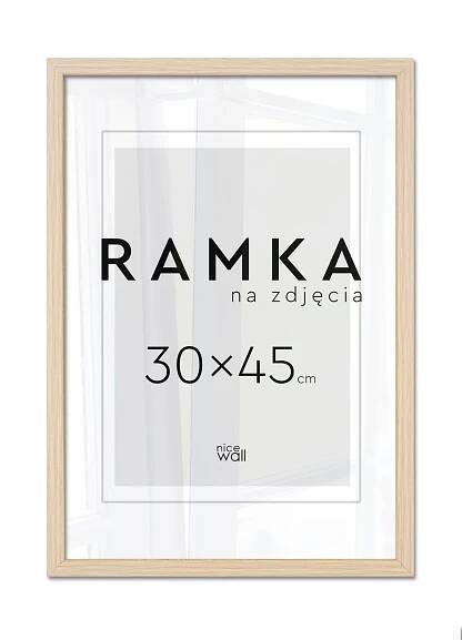 RÁMEČEK NA FOTOGRAFIE 30x45 RÁMEČKY NA FOTOGRAFIE 45x30 A3 hnědý buk