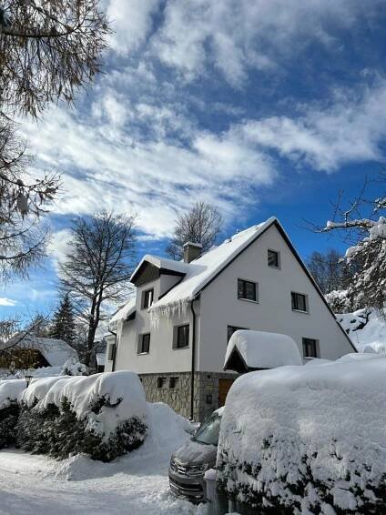Apartmány u vleku Karlova Studánka Exteriér fotografie