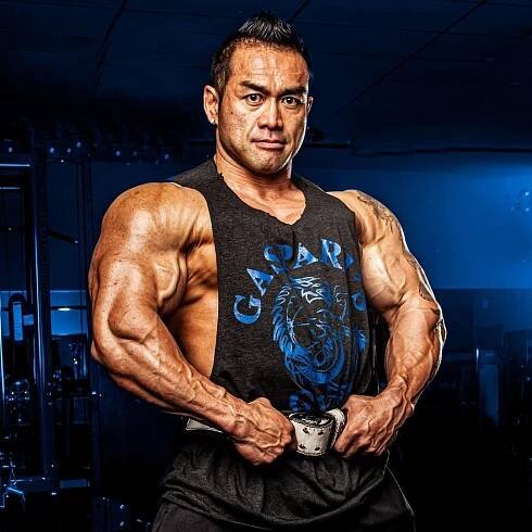 Hide Yamagishi - The Dragon in Gaspari team - Gaspari Nutrition Europe