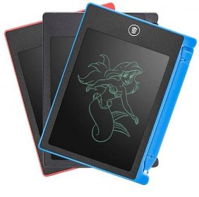 4.4 Inch Children LCD Writing Tablet Painting Board Highlight Graffiti Board Electronic Pad Drawing Doodle Erasable