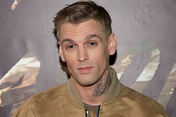 LOS ANGELES, CA - APRIL 01: Aaron Carter arrives for his single release party for 