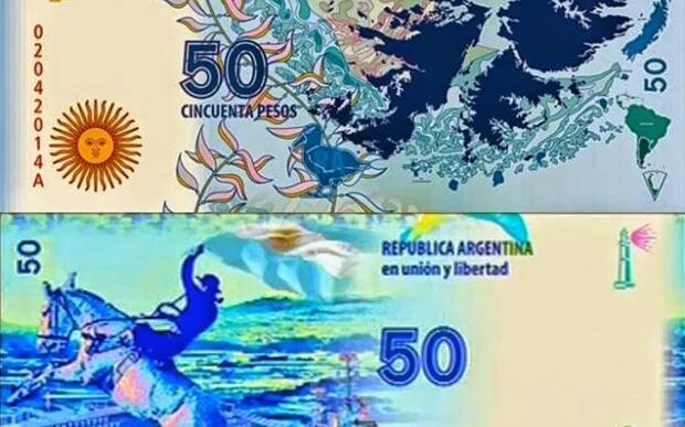 Galerie: Argentina si na bankovce přivlastnila Falklandy - Galerie - Echo24.cz
