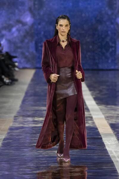 Alessandra Ambrosio Opens Marc Cain Fashion Show In Berlin 2025