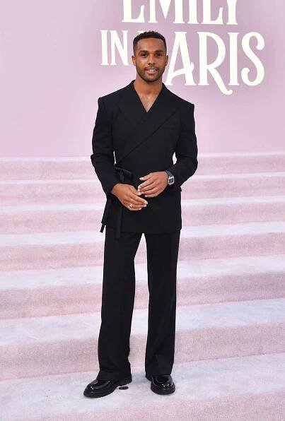 British actor Lucien Laviscount attends Netflix's 