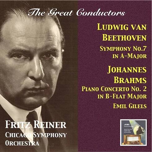 Poslechněte si The Great Conductors: Fritz Reiner Conducts Beethoven & Brahms (2015 Digital Remaster) od interpreta Fritz Reiner, Chicago Symphony Orchestra & Emil Gilels