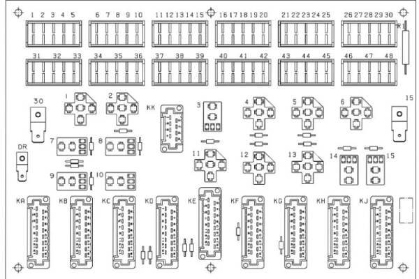 Pojistky a relé Volvo FH 12 16. Schéma pojistek Volvo FH 12 16. – West Euro Trade