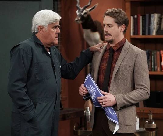 Poslední chlap - Prodej pečiva - Z filmu - Jay Leno, Christoph Sanders