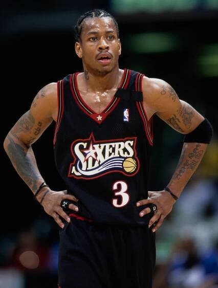 Allen Iverson was tough to handle on the court and a relentless scorer