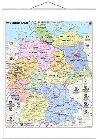 Deutschlandkarte Test & Vergleich » Top 13 im September 2025