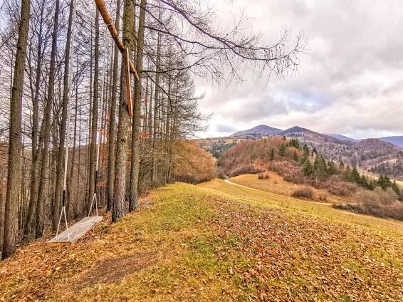 Párnica - Hojdačka s výhľadom na Malú Fatru