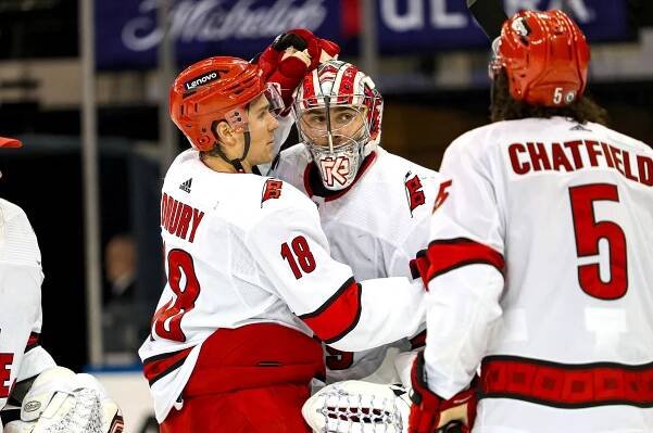 NHL: Carolina Hurricanes at New York Rangers