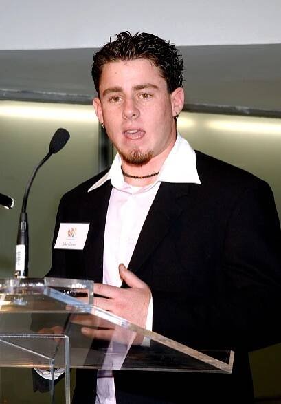 Jake Glaser during the Elizabeth Glaser Pediatric AIDS Foundation's An Evening at the Guggenheim at the Guggenheim Museum in New York City on March 11, 2004 | Source: Getty Images