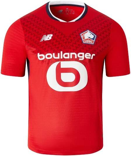 Lille New Balance Home Shirt 2024-25, , rebel_hi-res