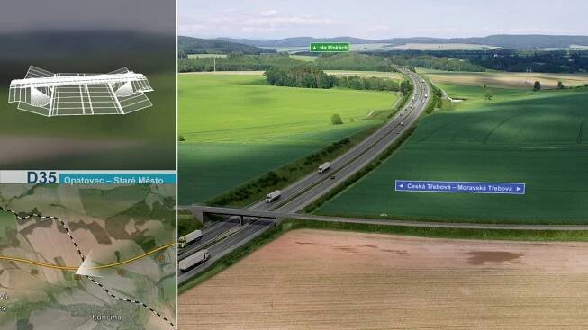 ŘSD ČR - Dálnice D35 Opatovec - Staré město