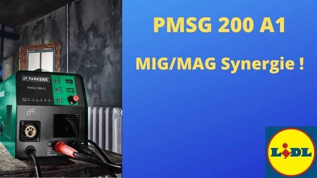 Synergická svářečka z LIDLu - PMSG 200 A1