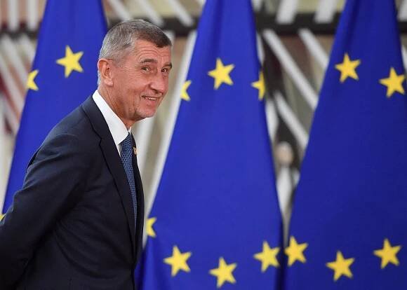Andrej Babiš v Bruselu