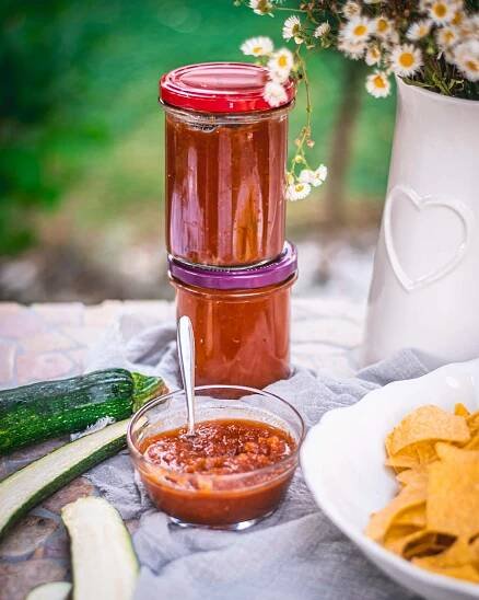 Cuketová salsa omáčka